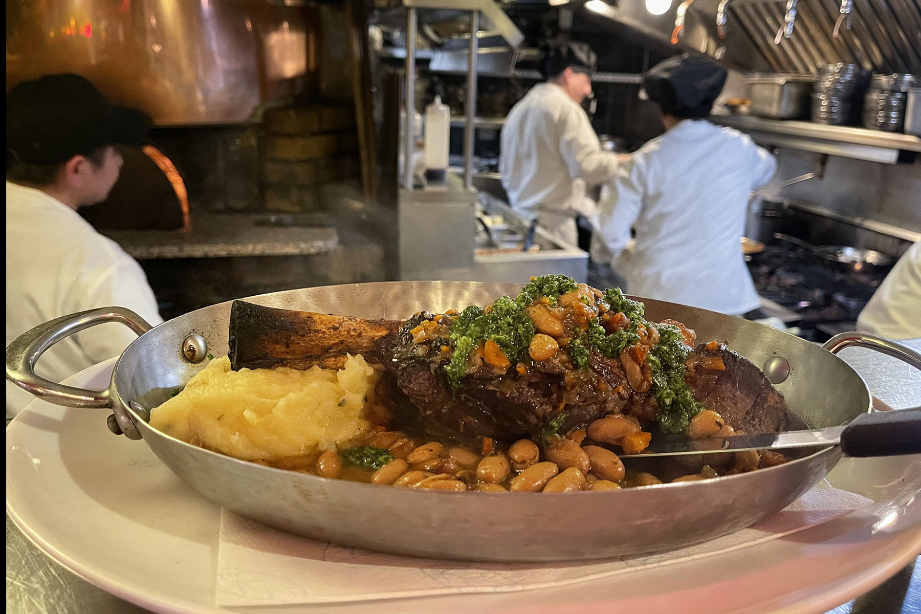 The Stinking Rose's Lamb Shank