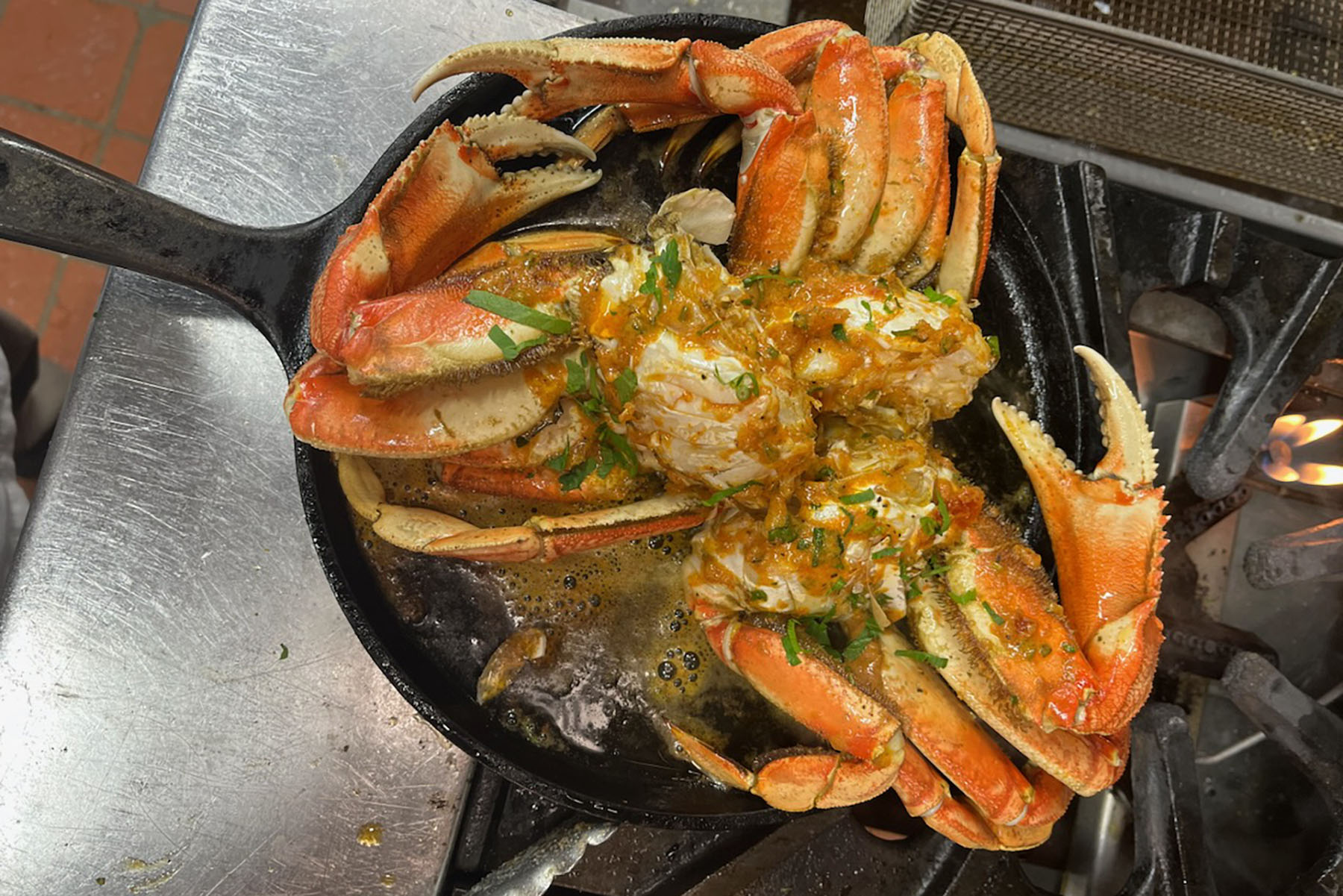 The Stinking Rose's Crab