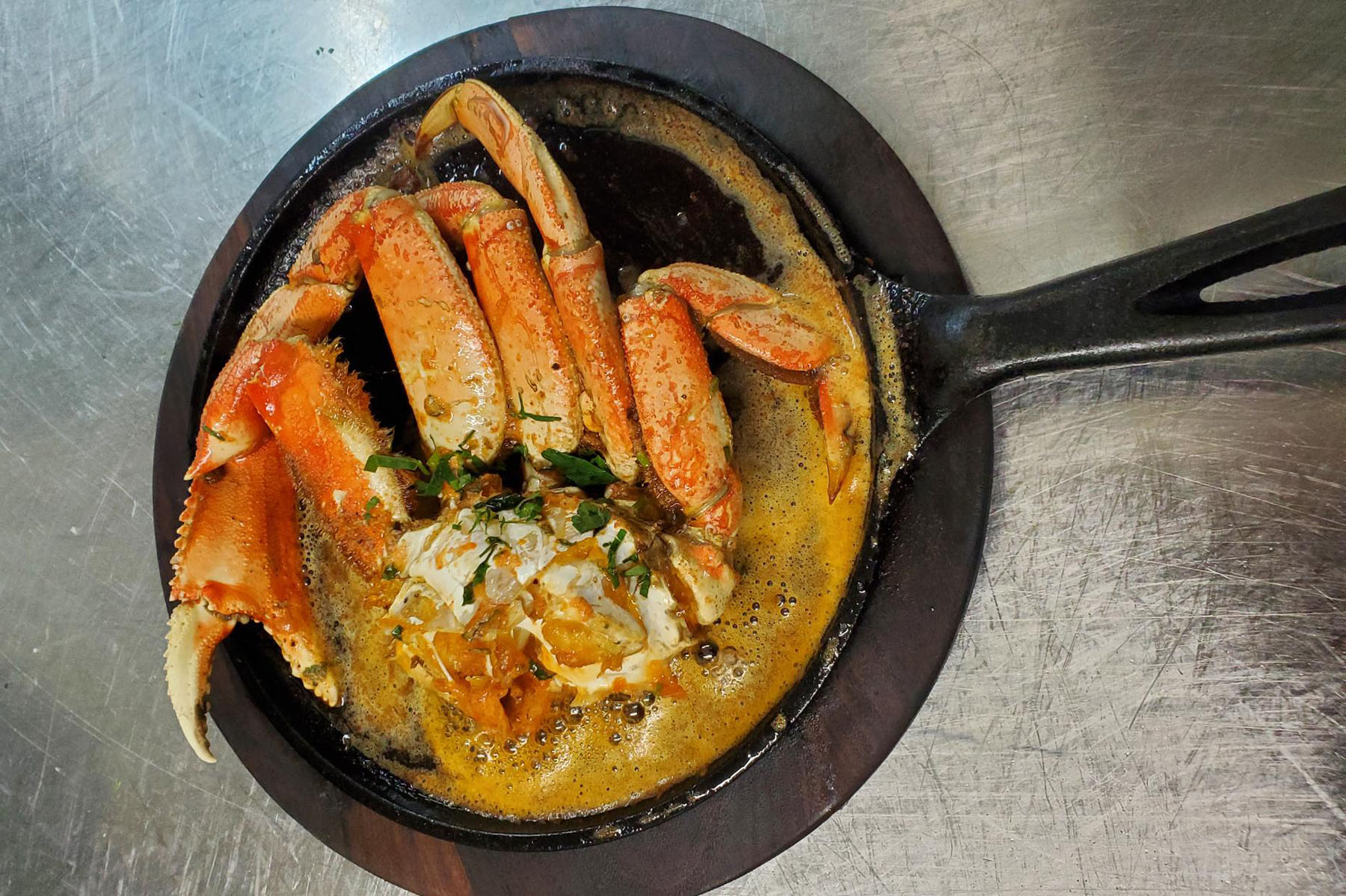 The Stinking Rose's Crab
