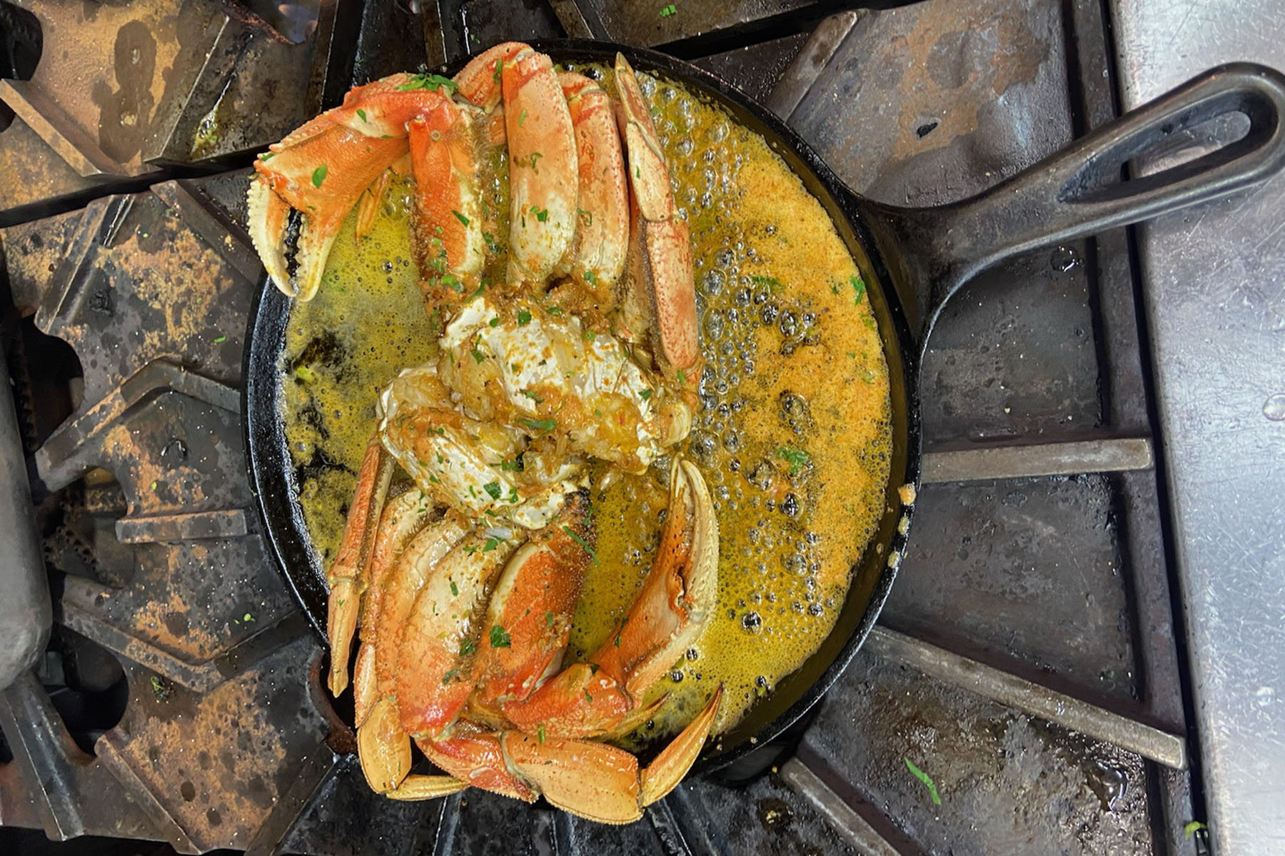 The Stinking Rose's Crab